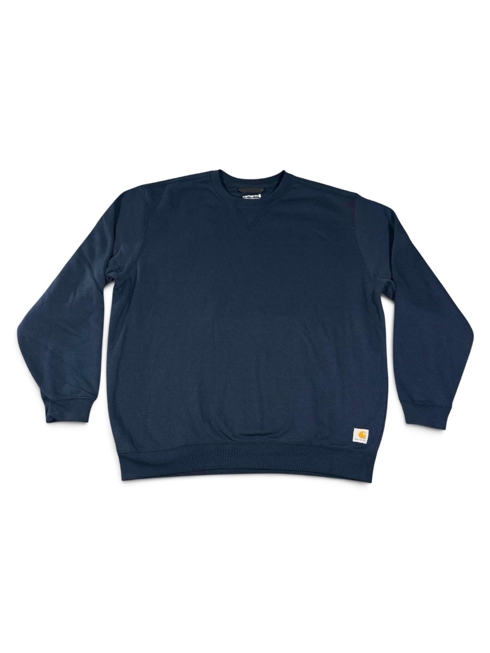 New Carhartt Men’s Crewneck Sweatshirt Size XL New Without Tags Navy Blue